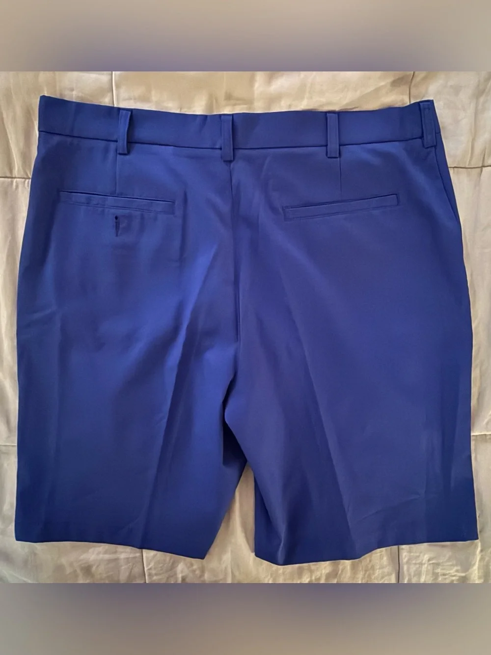 Men’s PGA Tour Flat Front Golf Shorts in Royal Blue